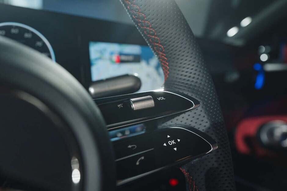 Руль с сенсорами