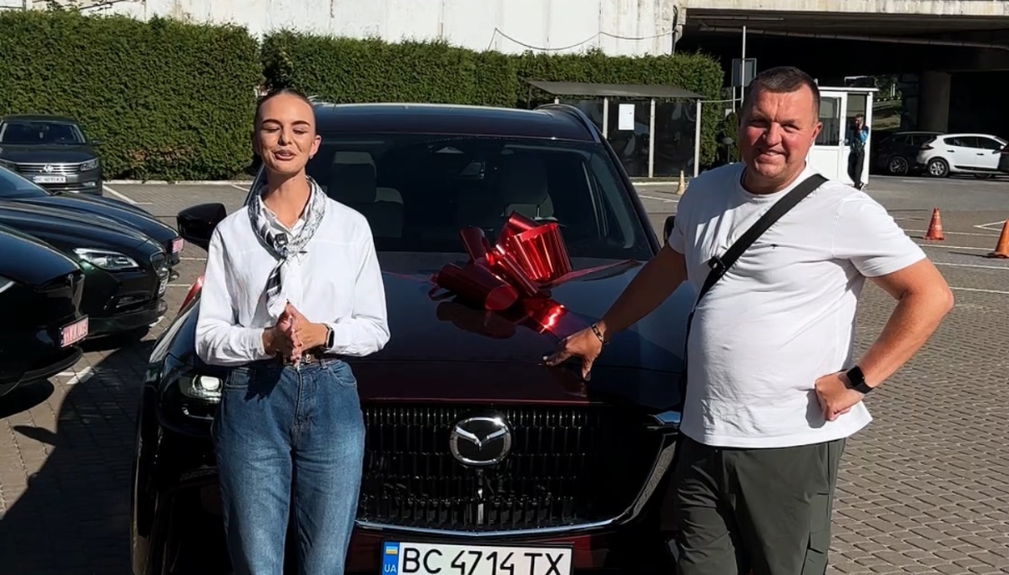 Доставили для клієнта Віталія Mazda CX-90 2024 року
