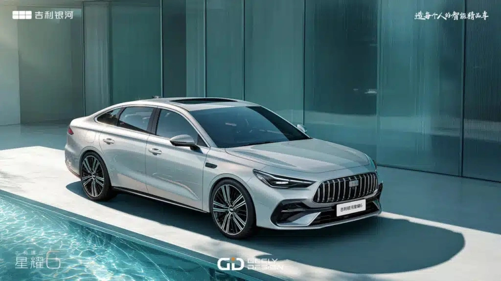 Новий седан Geely Galaxy Star 6: дизайн, гібридна технологія та доступність Новий седан Geely Galaxy Star 6: дизайн, гібридна технологія та доступність