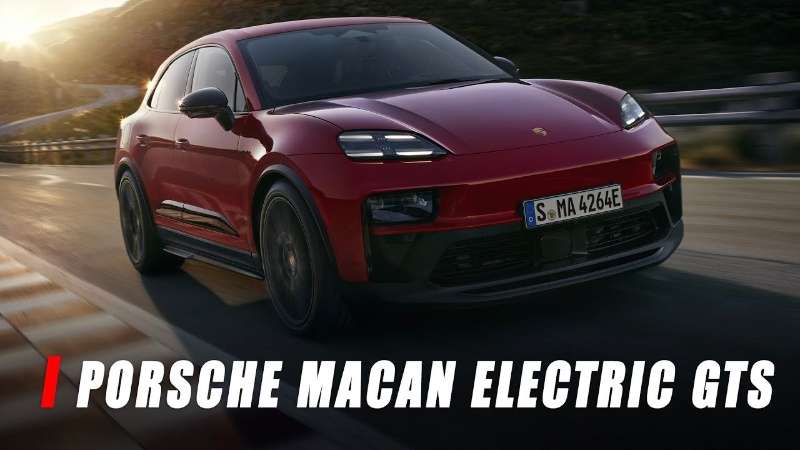Електричний Porsche Macan GTS: потужність і стиль Електричний Porsche Macan GTS: потужність і стиль